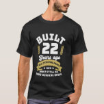 Camiseta Construir hace 22 años Funny Birthday 22nd All Ori<br><div class="desc">Construir hace 22 años es divertido cumpleaños 22 todas las piezas originales</div>