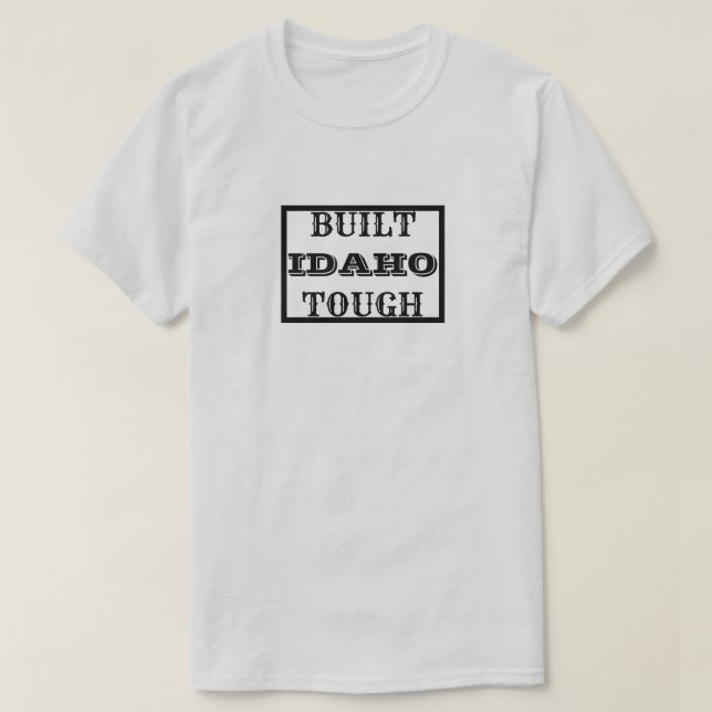 CAMISETA CONSTRUIR IDAHO TOUGH (Diseño del anverso)