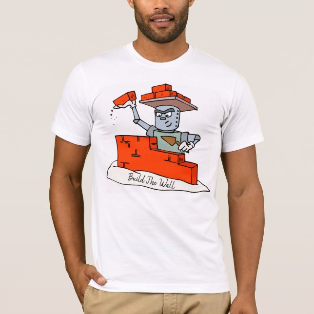 Camiseta Construir la pared (Anverso)