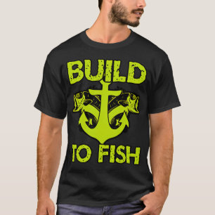 Camiseta Construir para pescar