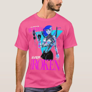 Camiseta Construir siempre un cuerpo de entrenamiento nunca