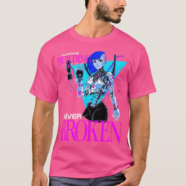 Camiseta Construir siempre un cuerpo de entrenamiento nunca (Anverso)