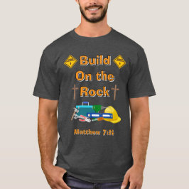 Camiseta Construir sobre la roca