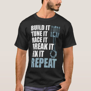Camiseta Construir Tune IT Auto Mechanics Auto Mechanics Ca