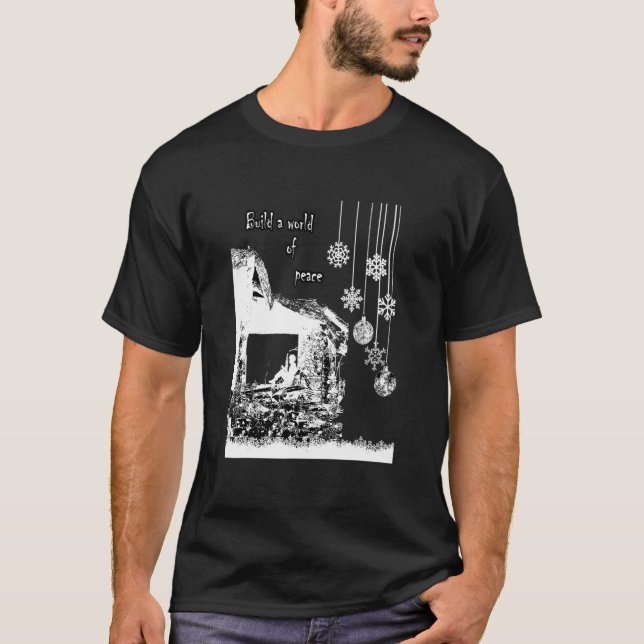 Camiseta Construir Un Mundo De Paz (Anverso)