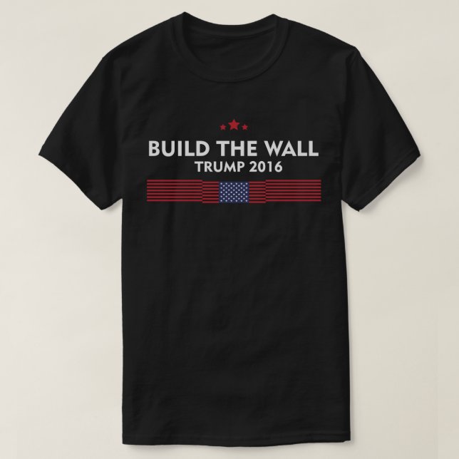 Camiseta Construya el triunfo 2016 de la pared (Diseño del anverso)