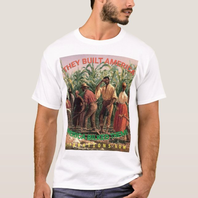 Camiseta Construyeron América (Anverso)