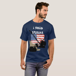 CAMISETA CONSTRUYO LA BANDERA PATRIOTA DE INGENIEROS OPERAT