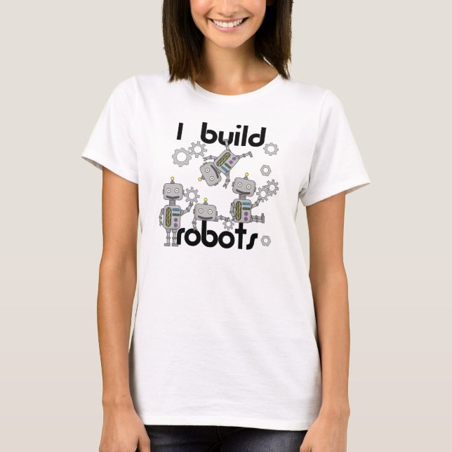 Camiseta Construyo los robots (Anverso)