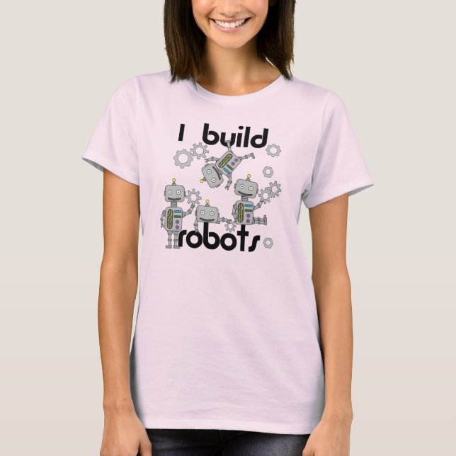 Camiseta Construyo los robots (Anverso)