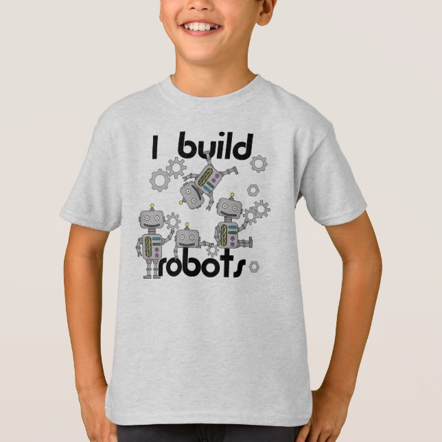 Camiseta Construyo los robots (Anverso)