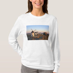 Camiseta Consuegra, La Mancha, España, molinos de viento