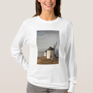 Camiseta Consuegra, molinos de viento antiguos de La Mancha