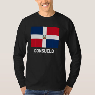 Camiseta Consuelo República Dominicana Bandera Emblema Escu