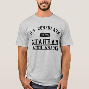 Camiseta Consulado Dahran, la Arabia Saudita