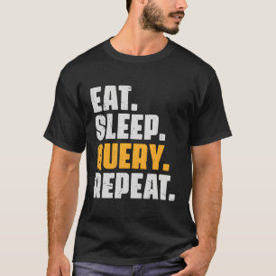Camiseta Consulta De Suspensión Repetir Base De Datos De Co