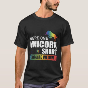 Camiseta Consultar acerca de la divertida caza de unicornio