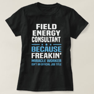 Camiseta Consultor de energía de campo