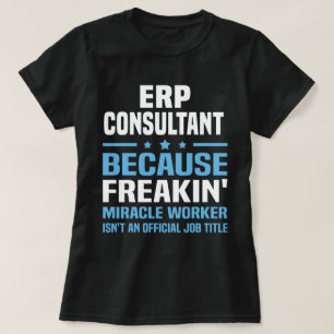 Camiseta Consultor de ERP