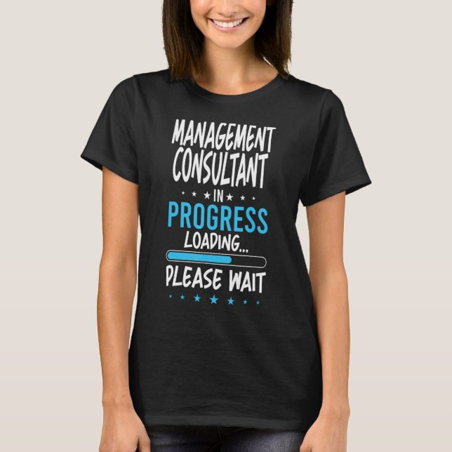Camiseta Consultor de gestión en curso (Anverso)