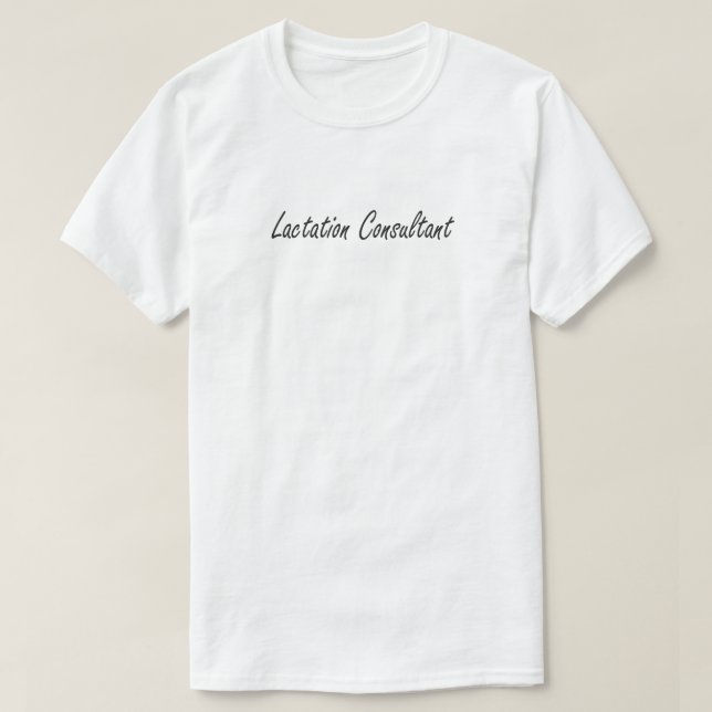 Camiseta Consultor de lactancia, mejor consultor de lactanc (Diseño del anverso)