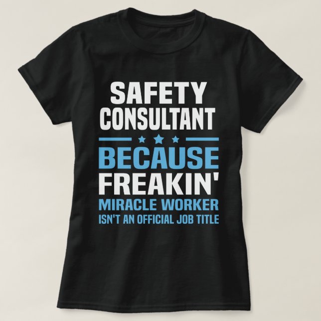 Camiseta Consultor de seguridad (Diseño del anverso)