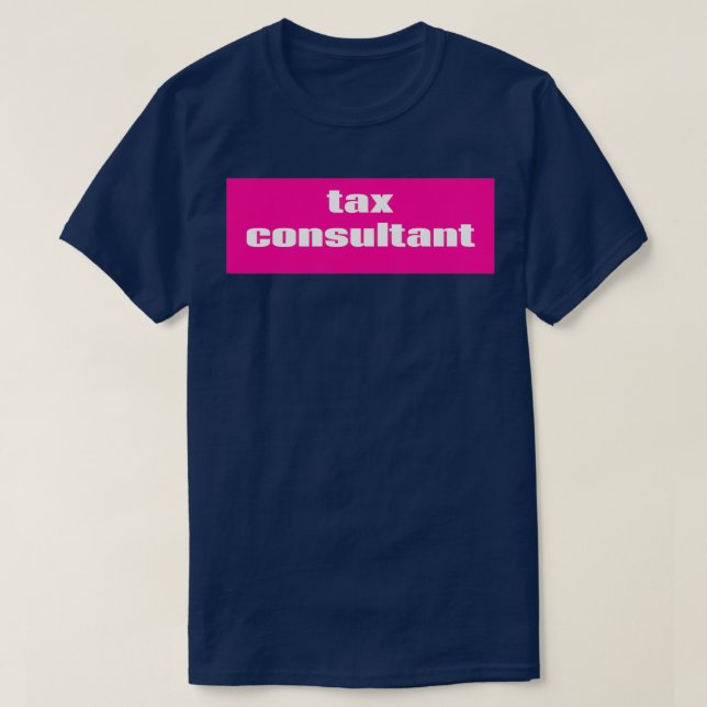 Camiseta Consultor fiscal 6 (Diseño del anverso)