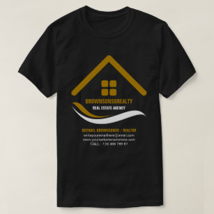 Camiseta Consultor jefe de la agencia inmobiliaria