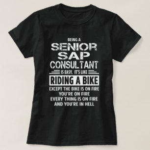Camiseta Consultor superior de SAP