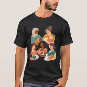 Camiseta Consultora de lactancia para mujeres embarazadas y