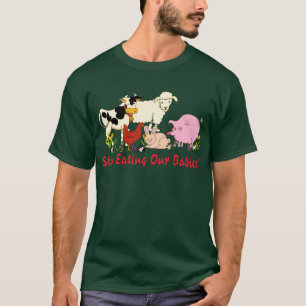 Camiseta Consumición de los bebés animales