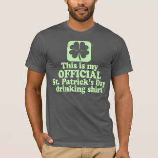 Camiseta Consumición del día de St Patrick oficial