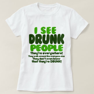 Camiseta Consumición irlandesa divertida de la cerveza