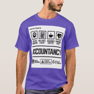 Camiseta contabilidad