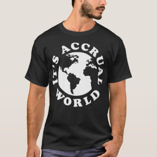 Camiseta Contabilidad de Camisas Contables Su Impuesto Mund