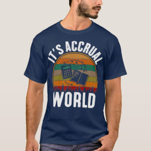 Camiseta Contabilidad de la cpa del humor del mundo del int