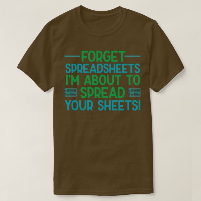 Camiseta Contabilidad Realidad de los auditores de las hoja (Diseño del anverso)