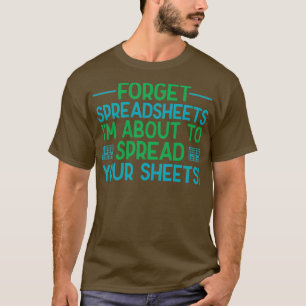 Camiseta Contabilidad Realidad de los auditores de las hoja