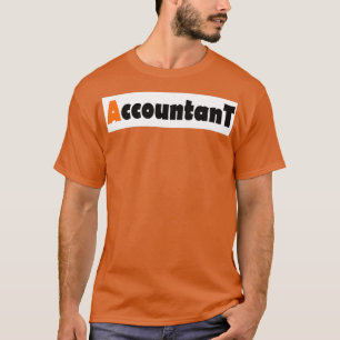 Camiseta Contable A Color Naranja