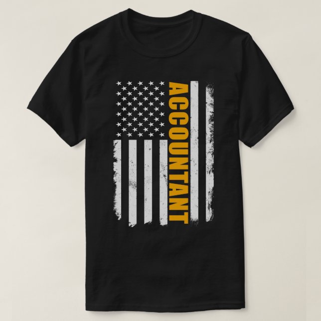 Camiseta Contable americano (Diseño del anverso)
