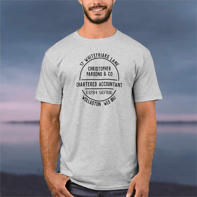 Camiseta Contable Chartered (Subido por el creador)