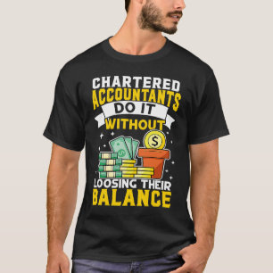 Camiseta Contable colegiado sin perder el equilibrio