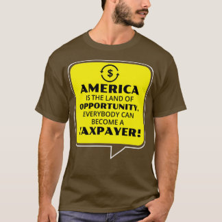Camiseta Contable Cpa Taxpayer America Funny S