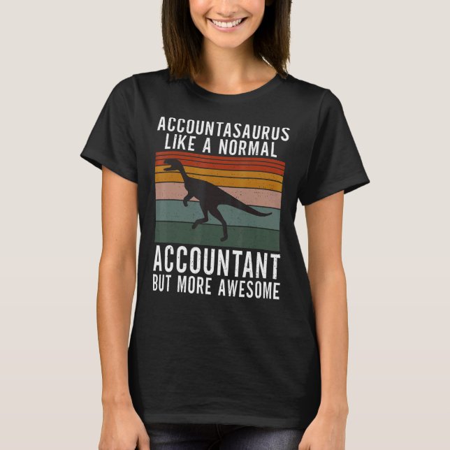 Camiseta Contable de contabilidad de definición 1 (Anverso)