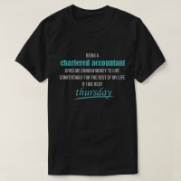 Camiseta contable divertida, camiseta contable