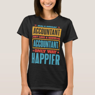Camiseta Contable jubilado para contable de CPA