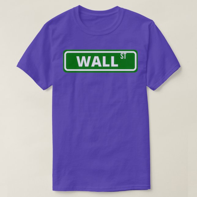 Camiseta Contable New York Wall Street (Diseño del anverso)