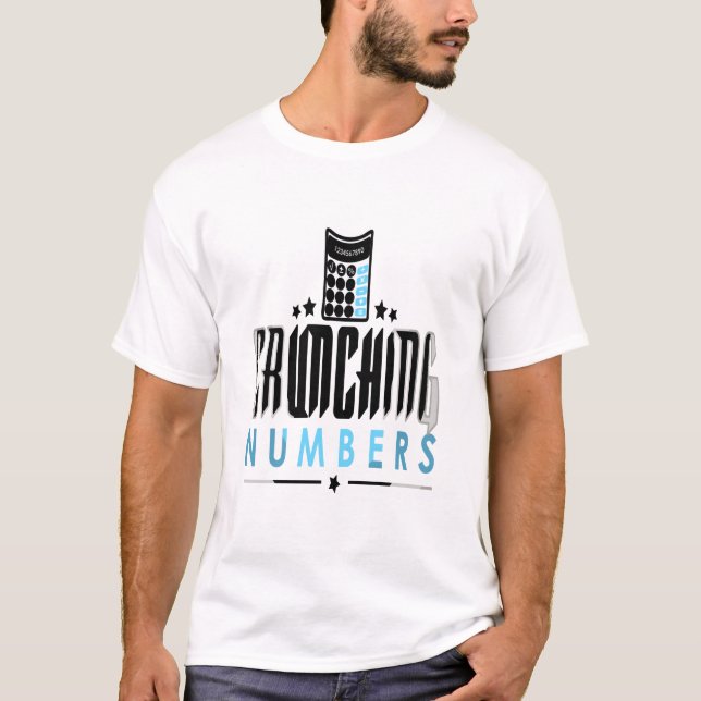 Camiseta Contable - Números de cierre (Anverso)