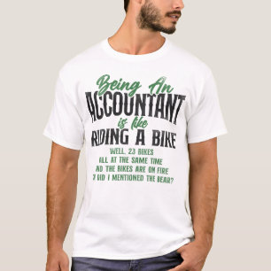 Camiseta Contable Ser Contable Es Como