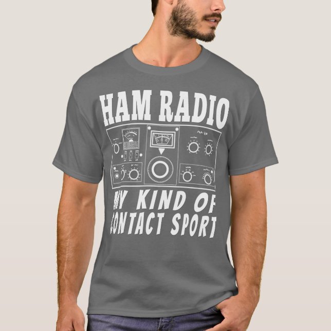 Camiseta Contacto de obsequios de operadores radiactivos di (Anverso)